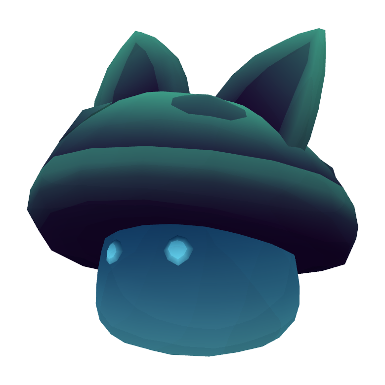Champi-chat bleu